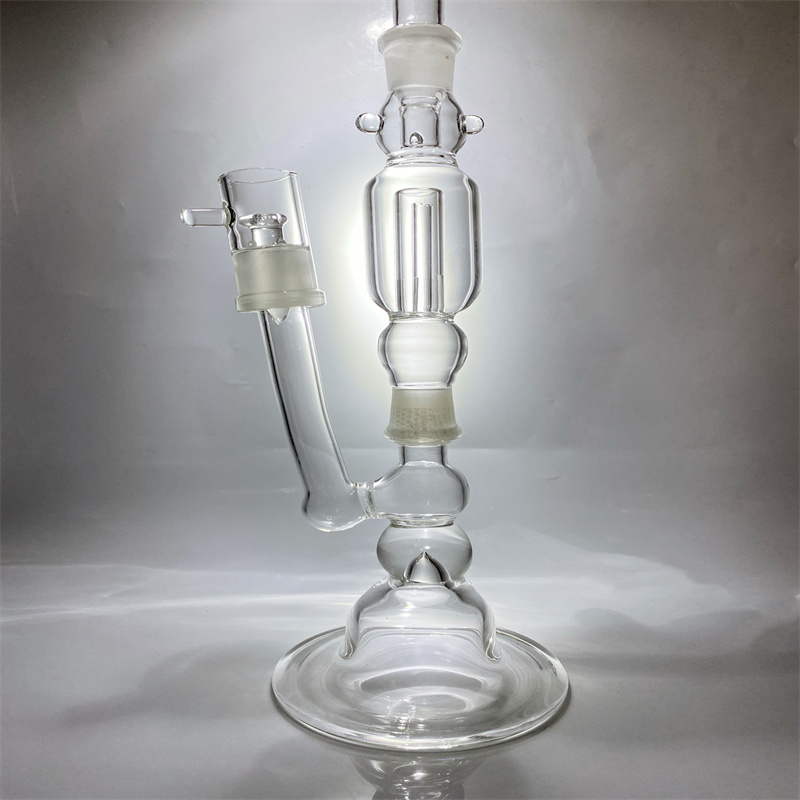 

Glass hookah with removable parts 15 inches high (GB-262)