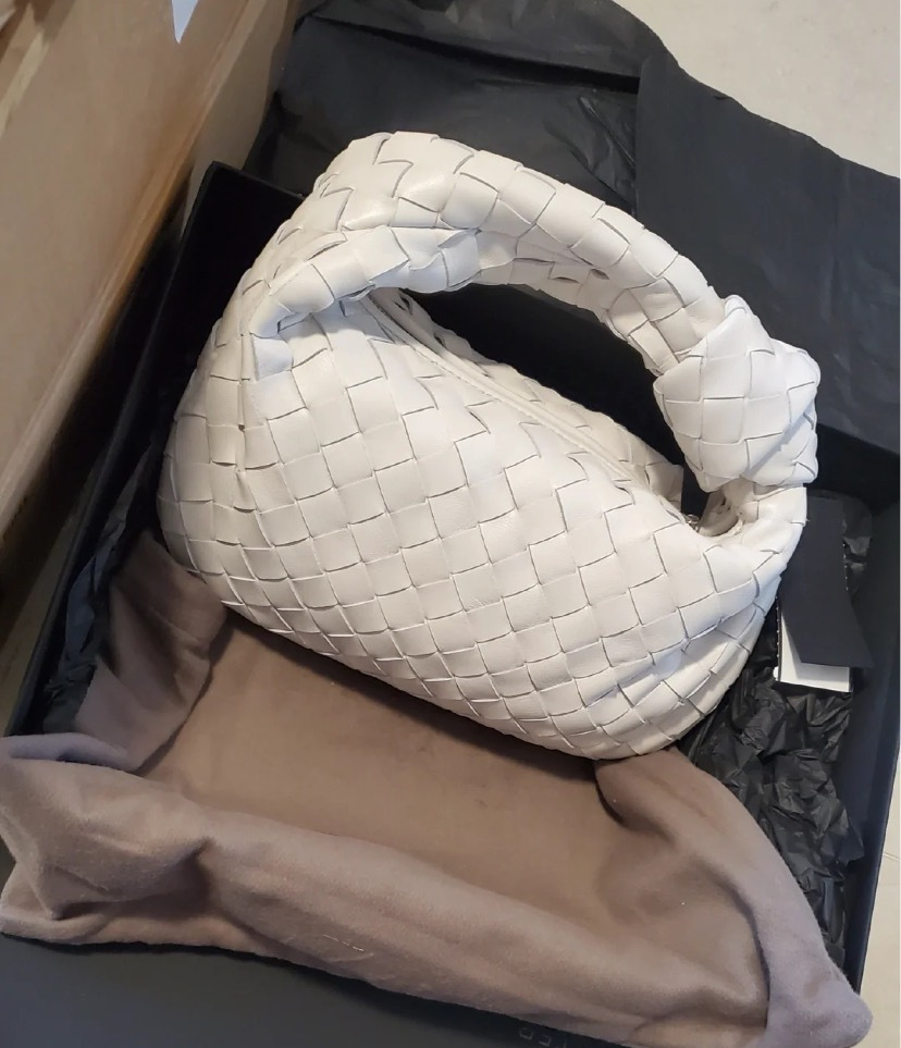 

80% Off Online Store 2021 new bag women's leather hand woven knot cloud hand horn High-quality Factory Direct Sales