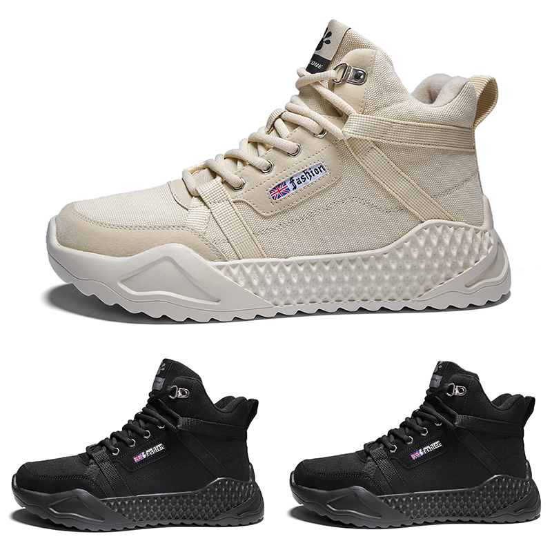 

2020 hot cool kind7 warm Large size winter Beige white black man boy men boots father dad Sneakers Boot trainers outdoor walking shoes
