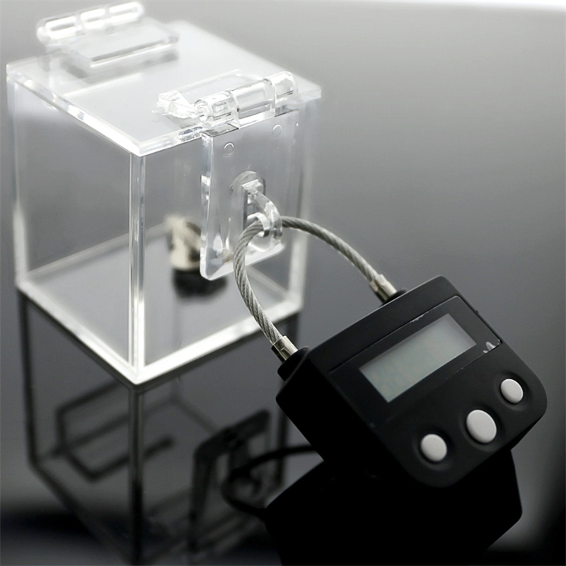 

The Chastity Device Key Box Safe Chastity key holder keyholder SafeChastity Game with Acrylic sexy box sexy toys 210323