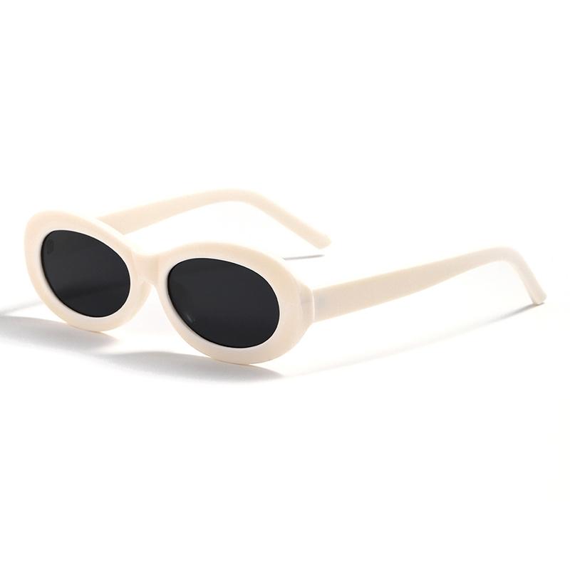 

Sunglasses Fashion Vintage Oval Women Men 2021 Designer Travel Small Frame Sun Glasses For Female Shades