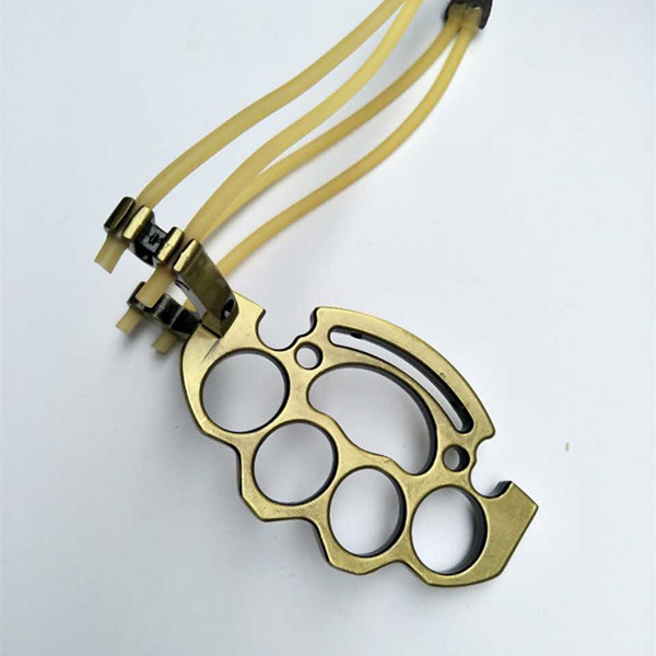 

Outdoor catapult five finger small King Kong man ball traditional non stainless steel alloy