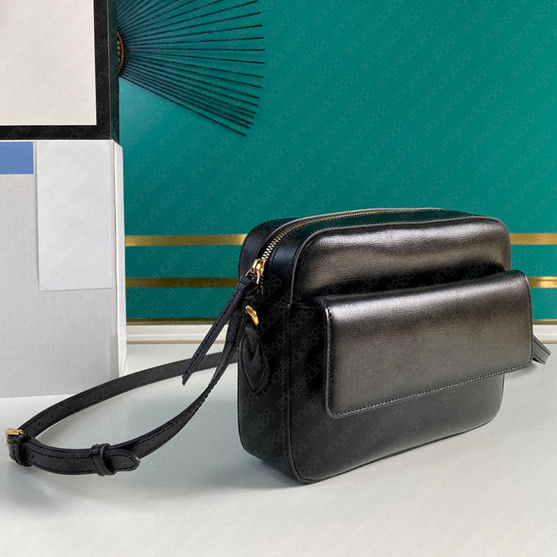 

Luxurys Designers Bags 2021 classic horsbit Men Women couple with Date Code Box original genuine real leather black shoulder cross body bag, Contact us