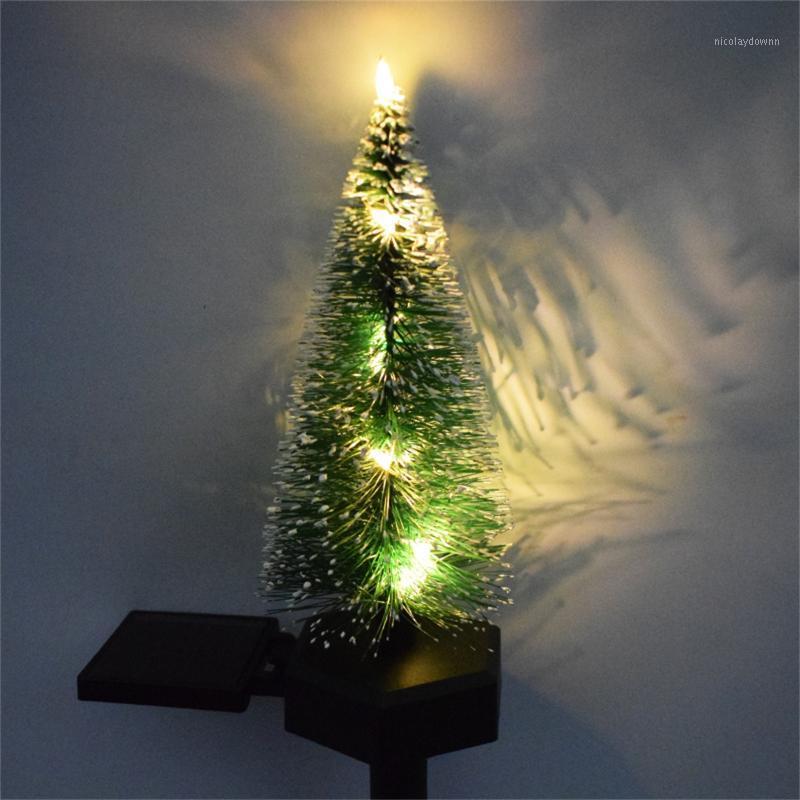 

Christmas Decorations Mini Tree Stick White Cedar Outdoors, Courtyards, Patiosground Plug Light Small Xmas Gifts Navidad