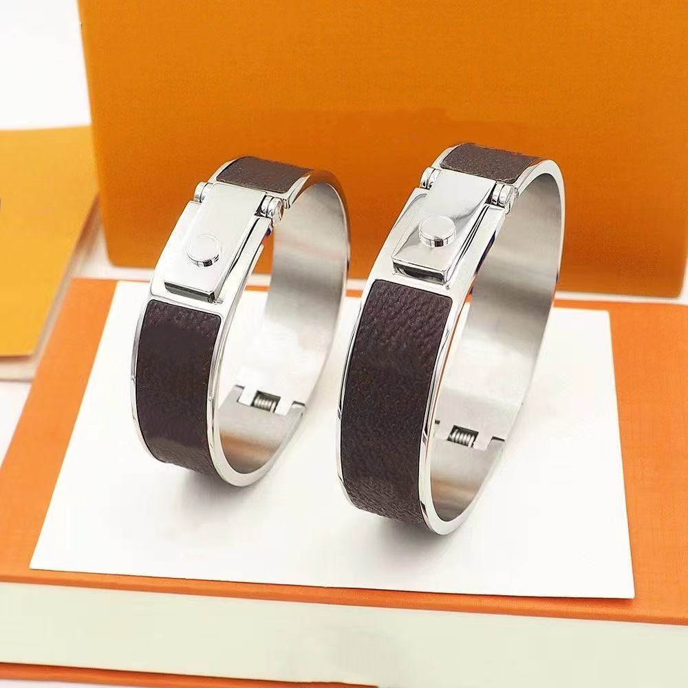 

Elegant Bracelet Bangle Silver Gold Fashion Man Woman Chain Wedding Bracelets Bangles Special Design Jewelry Custom Made Top Quality with BOX