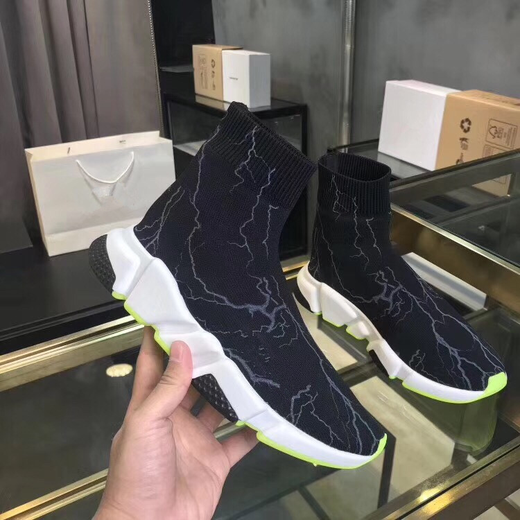

Alexander platform mens casual shoes socks sneaker classic triple black white red fashion men women chaussures sport trainers, Choose the color