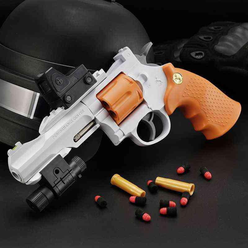 

live children revolver tiktok 357 boy soft gun small pistol zp5 toy
