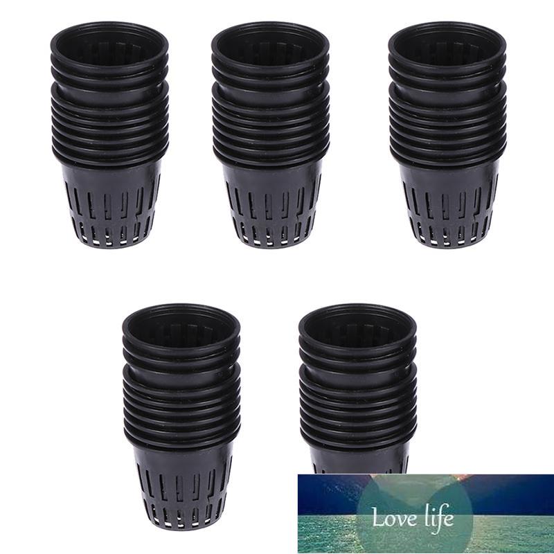 

50Pcs Planting Bucket Culture Net Cups Plastic Planting Bucket Culture Planting Net Cup Hydroponic Plastic Net Pot