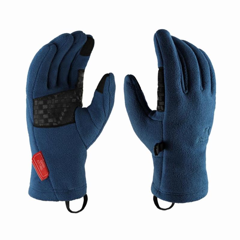 

Sports Gloves Roaming Winter Fleece With Windproof Anti-Slip Touchscreen Warm Great For Hiking Running Cycling Riding Outdoor, Black