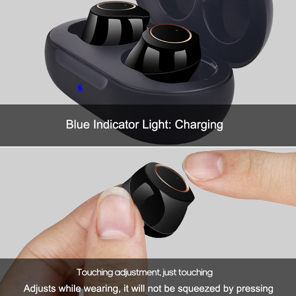 

Mini Small Invisible Hearing Aids Rechargeable Hearing Device Noise Reduction Sound Amplifier with Recharging BaseScouts