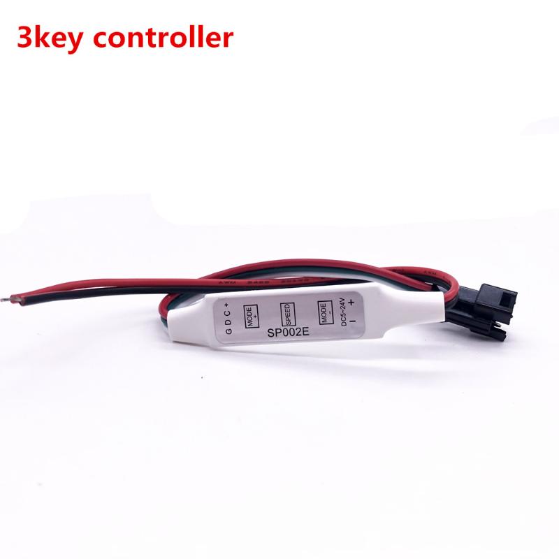 

Mini 3keys 14keys 21keys RGB IR RF Remote Controller, For WS2811 WS2812B WS2813 APA102 Strip Controller Dimmers