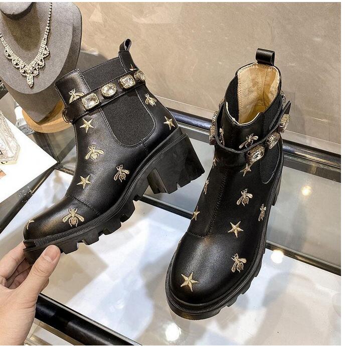 

2021 womens shoes designer boots luxury heels winter boot woman booties heel leather women Knight Work Safety Motorcycle Rain Fashion Snow Fast quality