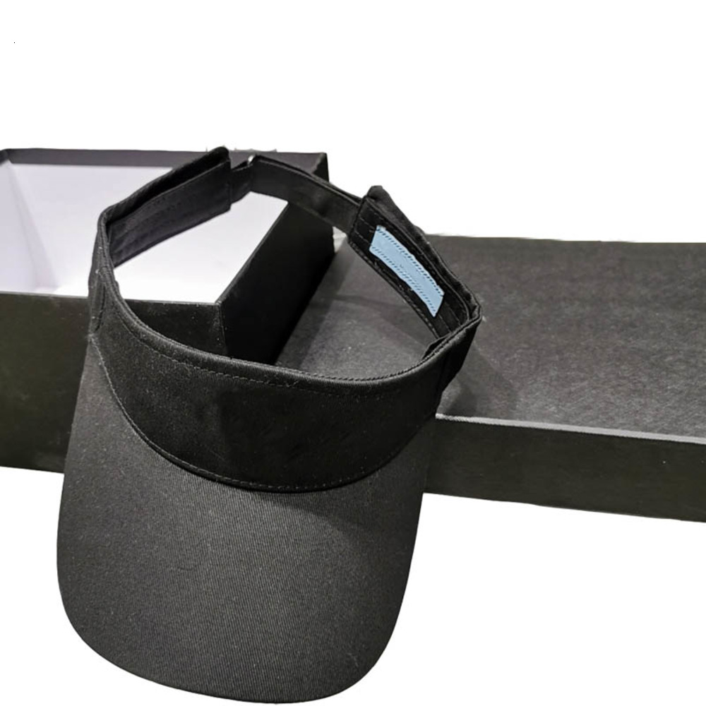 

Letter Empty Top Cap Casual Summer Visor Sun mens Hat Sports women Golf Tennis Outdoor Beach Headband Snapback Baseball Hats SunHat With Box, Blue;gray