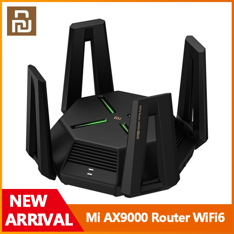 

Xiaomi Mi AX9000 Router WiFi6 Enhanced Edition Tri-Band USB3.0 Wireless Mesh Network Game Acceleration Repeater 12 Antennas