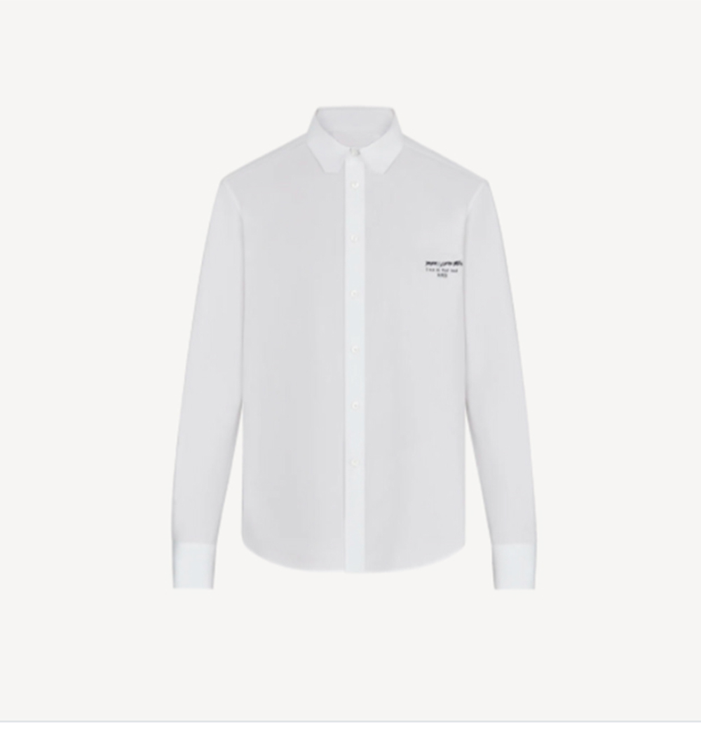 

Mens Designer Shirts Brand Clothing Men Long Sleeve Dress Shirt Hip Hop Style High Quality Cotton SHIRTS 6914, White