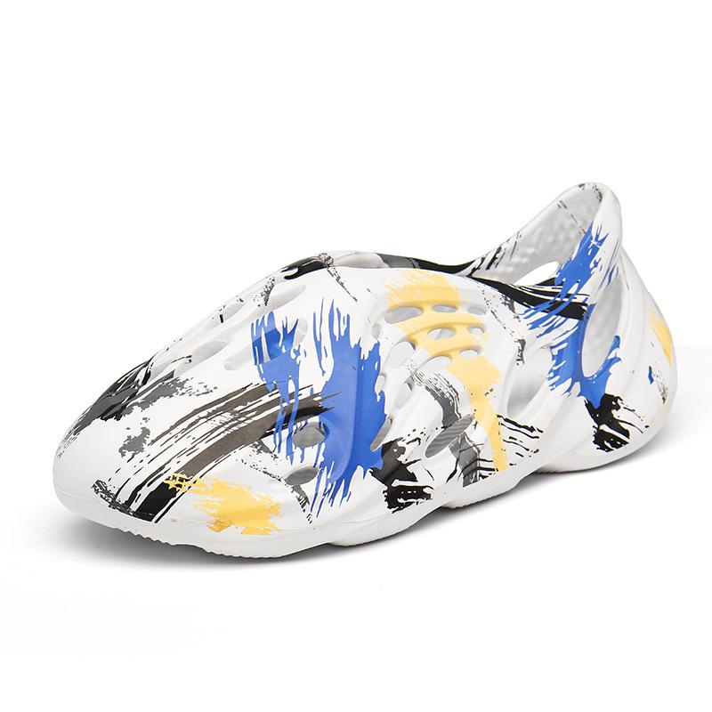 

Coconut Cave Shoes Fashion Men Women Sandals Graffiti Spring Summer 2021 Beach, Beige