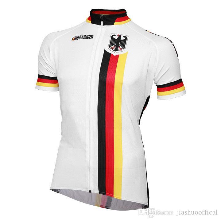 NEW Customized 2017 Germany Deutschland mtb road RACE Team Bike Cycling Jersey Sets Bib Shorts Clothing Breathable JIASHUO Ropa CICLISMO