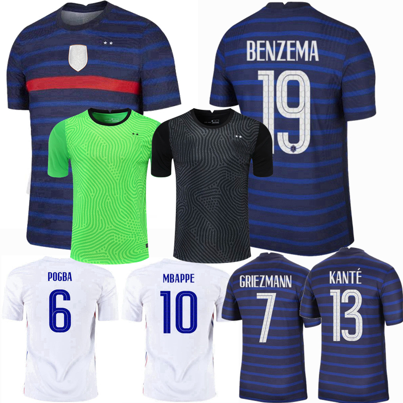 

20 21 22 PAVARD LLORIS France BENZEMA Soccer jersey COMAN KIMPEMBE VARANE KANTE MBAPPE GIROUD GRIEZMANN 2021 2022 Football men and women shirts -4XL, Women home