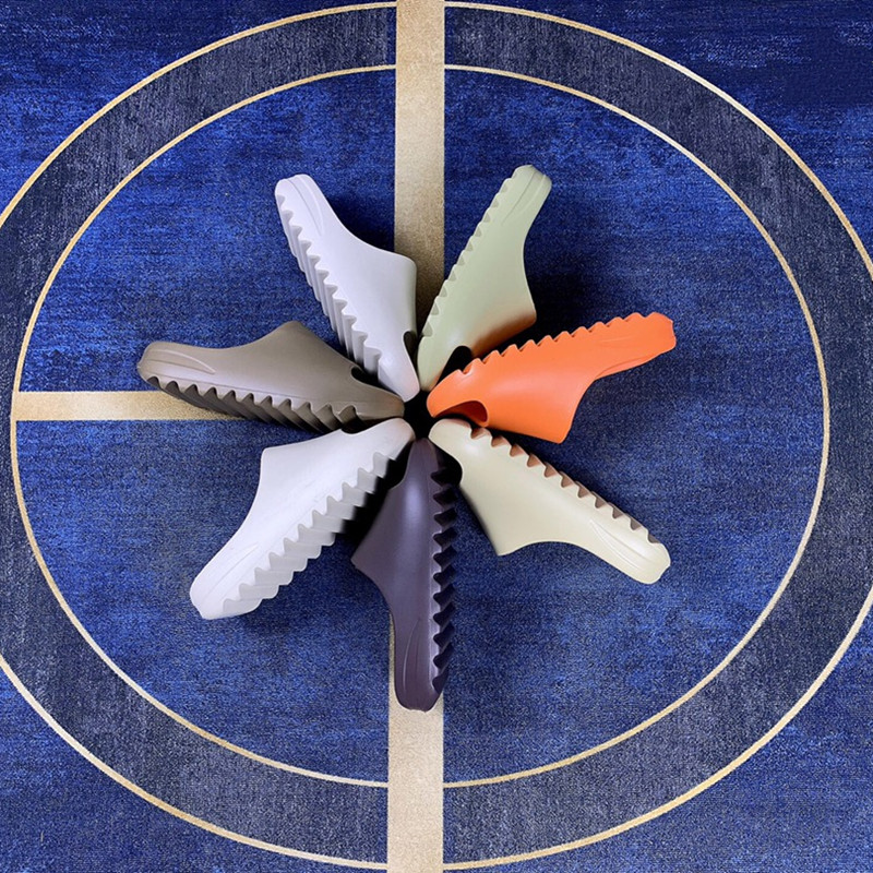 

2021Designer slippers Bone Resin Desert Sand slipper Summer Fashion Earth Brown Flat Slide Men Women Beach Causal Sandals size Eur36-46