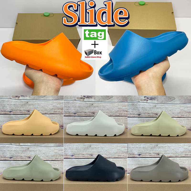 

Cool slippers Shoes enflame orange enfora desert sand earth brown mens womens slide Fashion summer triple black platform sandle with box, Bubble warp packaging