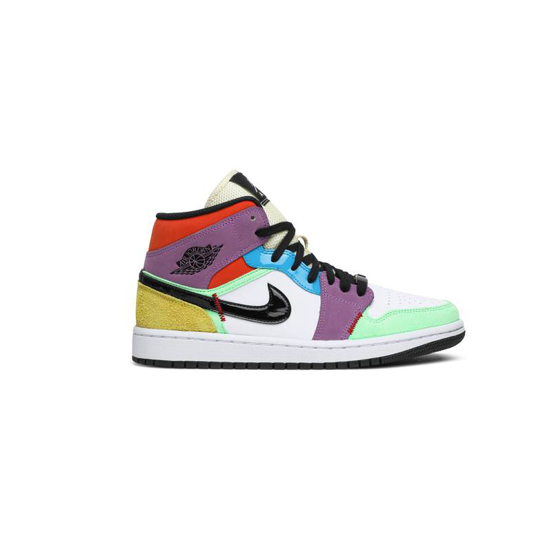 

Wmns 1 Mid SE Lightbulb Basketball Shoes Men Women Retros 1s High Jumpman Sneakers Sports CW1140 100 (Exempt postage)