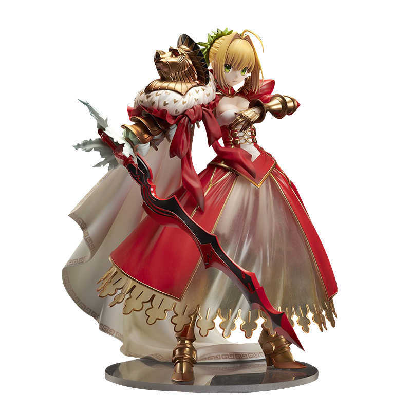 

Anime Fate/stay night 25CM Sexy Girl Figure PVC Action Figure Toys Fate Saber Nero Claudius 3rd Ascension Collection Model Doll Q0722, No retail box