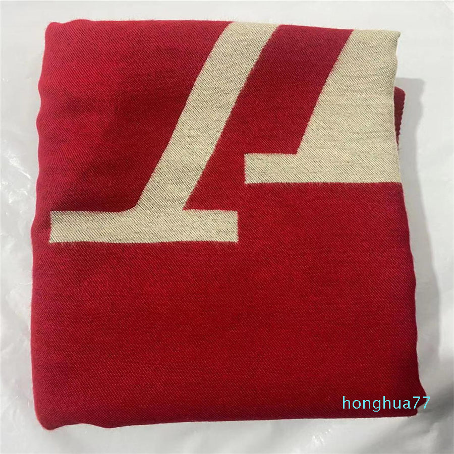 

Winter scarf unisex 100% wool scarfs classic letter Wrap Unisex ladies and boys cashmere shawl Lame shawls original scarf