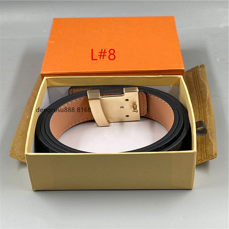 

Luxury menswear designer belt chastity top fashion ladies L buckle wholesale with box 10ccm-125cm, Belt and box