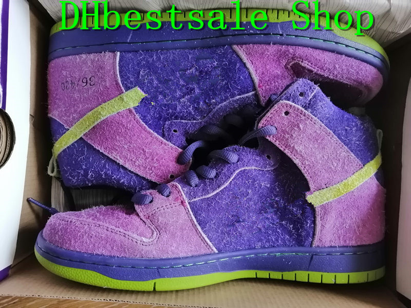 

2021 Dunk High Pro SB Reverse Skunk Purple Strawberry Cough Men Shoes University Red Spinach Green Magic Ember basketball Sneaker DHbestsale