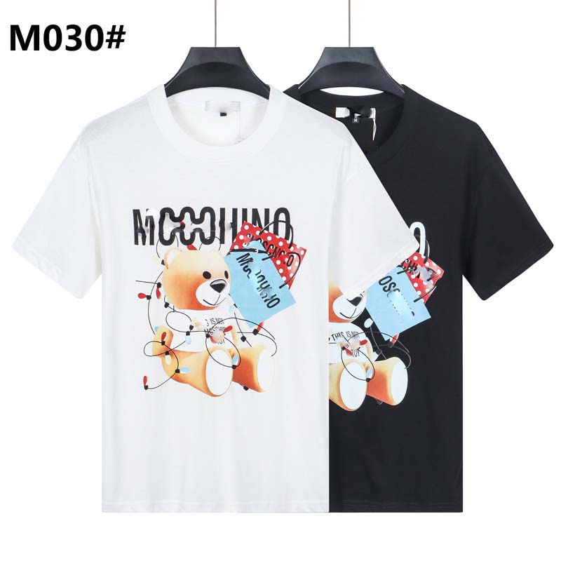 

Fashion Summer Men And Womens T-shirts Mans Palms Stylist Tee Guillotine Bear Printed Short Sleeve Truncated Bears Angels Tees u1, White