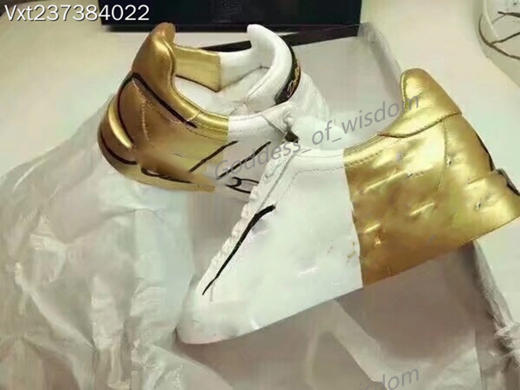 

quality Mens Crown leather casual Platforms Print pattern couple shoes fashion personality wild sports skateboard