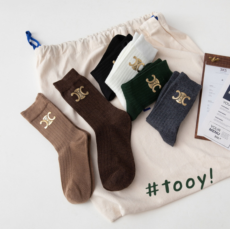 

Autumn Winter Warm Women Cotton Socks Colorful Special comfortable Knitted Girls Casual Socks women