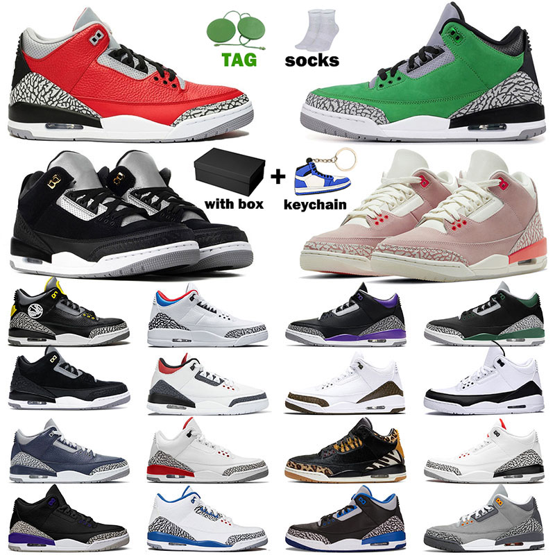 

Classic A3 Basketball Shoes jumpman 3 3s men women Vintage Rust Pink Black Cat White Cement UNC Fire red Cool Wolf Grey retro Fashion Designer Sport Sneaker Trainer, A27 40-47