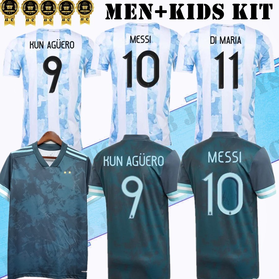 

Size:S-4XL 2021 Argentina soccer Jersey Copa home away football shirt 20 21 MESSI DYBALA AGUERO LO CELSO MARTINEZ TAGLIAFICO Men + Kids kit uniforms, Home+patch