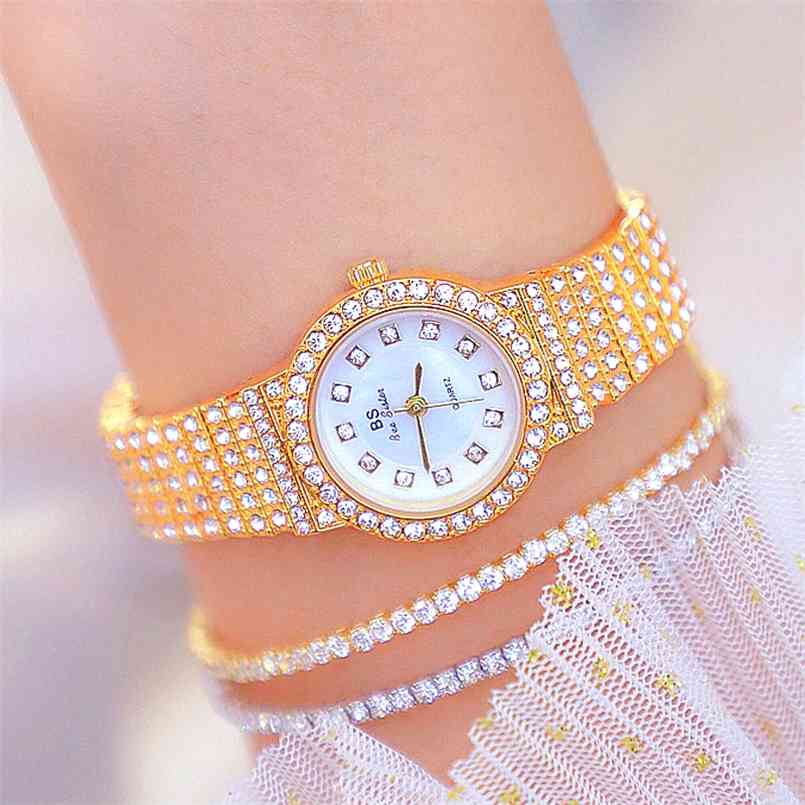 

Gold Watches Woman Famous Brand Fashion Dress Ladies Wrist Diamond Small Female Wristwatch Montre Femme 210707, Silver