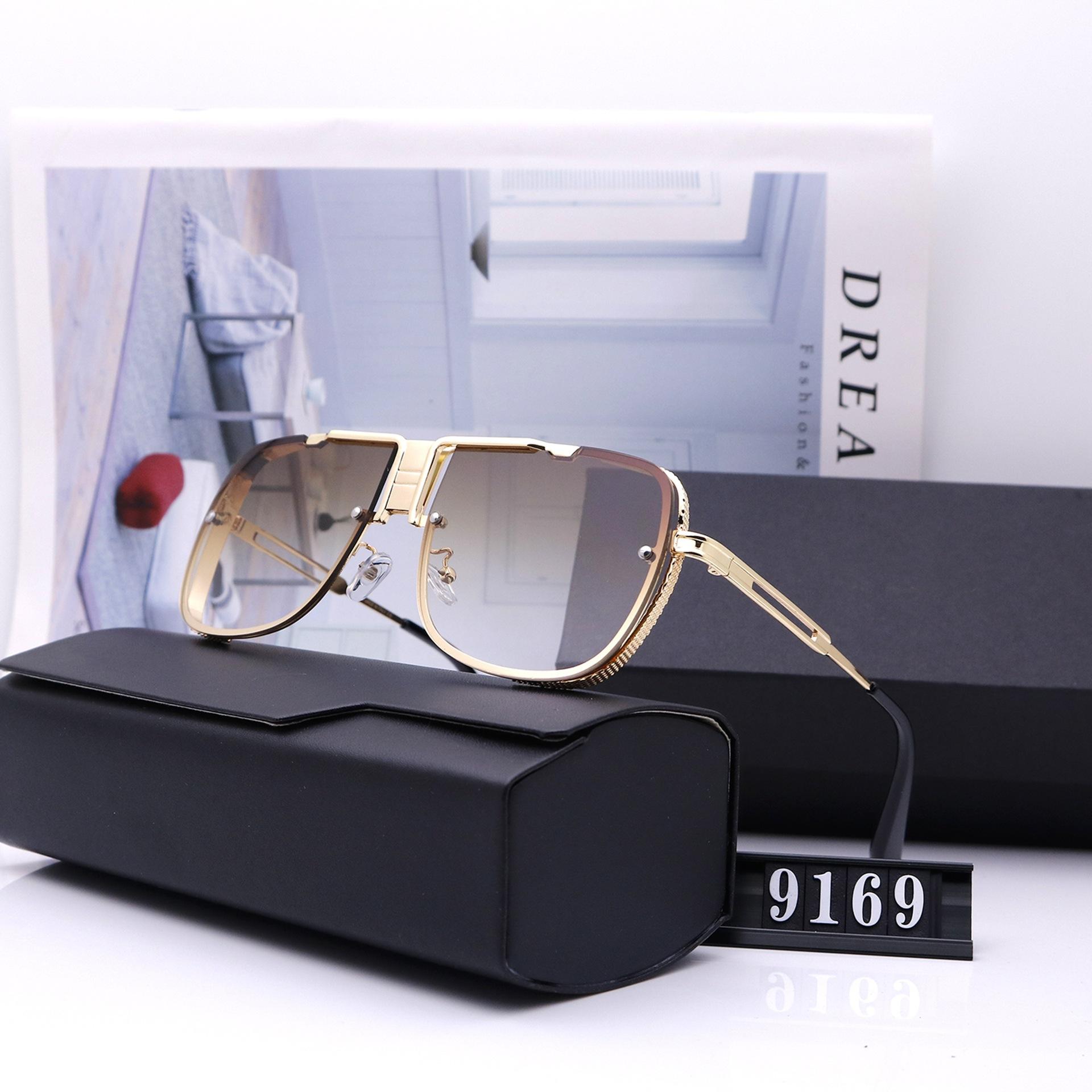 

Fashion Sunglasses High Quality Designer Top New dita 9169 Man Woman Casual Glasses Brand Sun Lenses Personality Eyewear With Box case