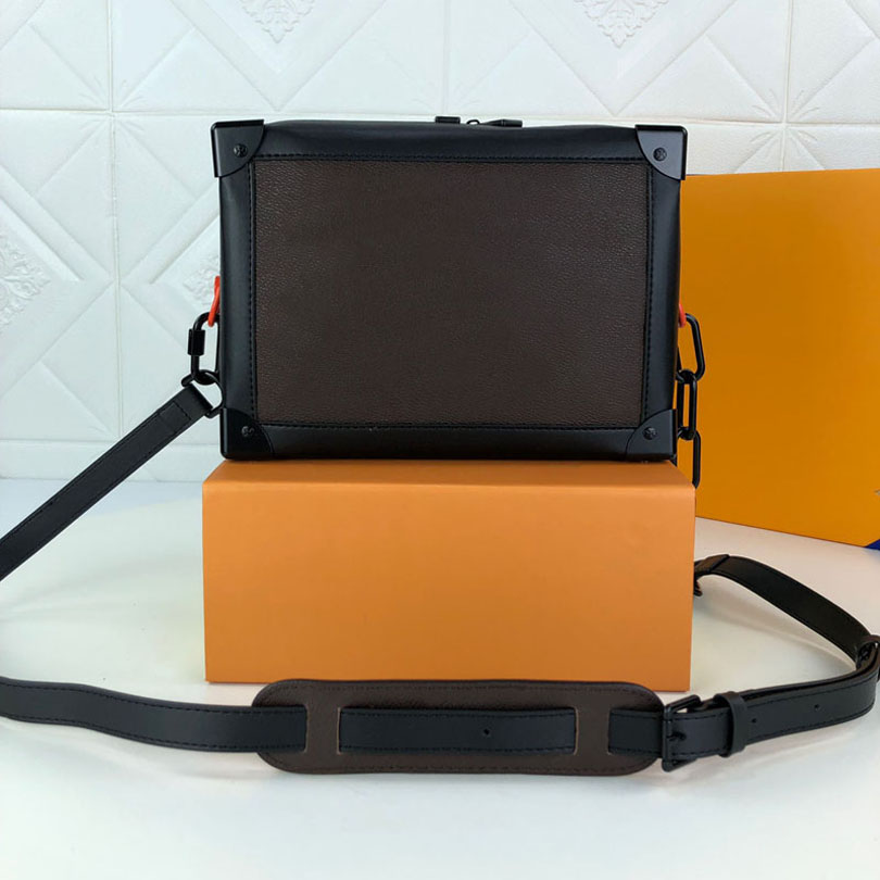 

M44730 M55700 SOFT TRUNK chain bag classic man leather crossbody designers purse women shoulder bags originals fashion handbags, Embossed flower