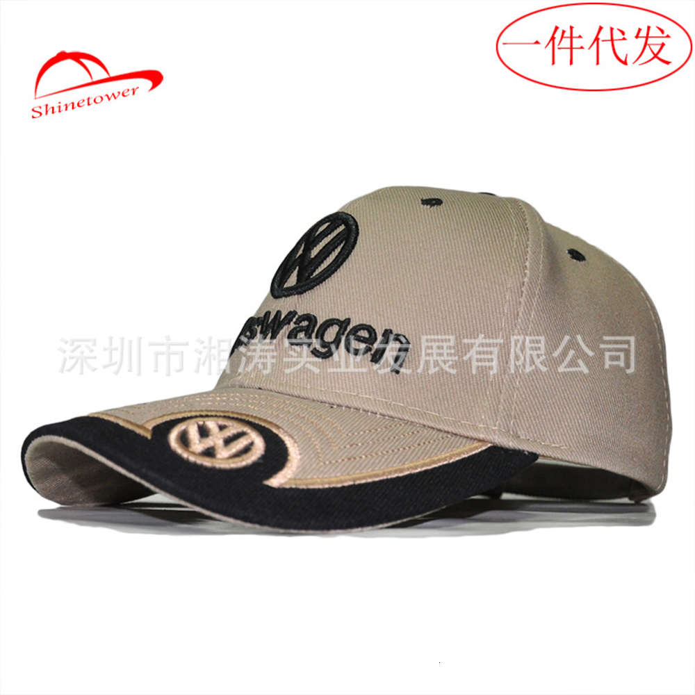

VW Volkswagen hat 4S shop supplies F1 Team baseball cap men Golf women, Blue;gray