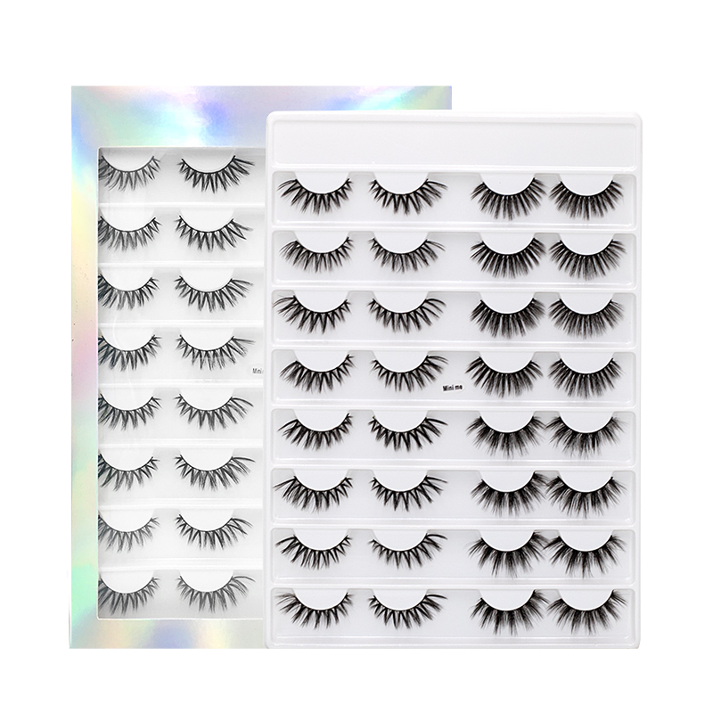 

Wholesale Mixed eyelashes Create Own Brand Lashes Book Customize 3D Mink Eyelash Packaging boxwith Private Label