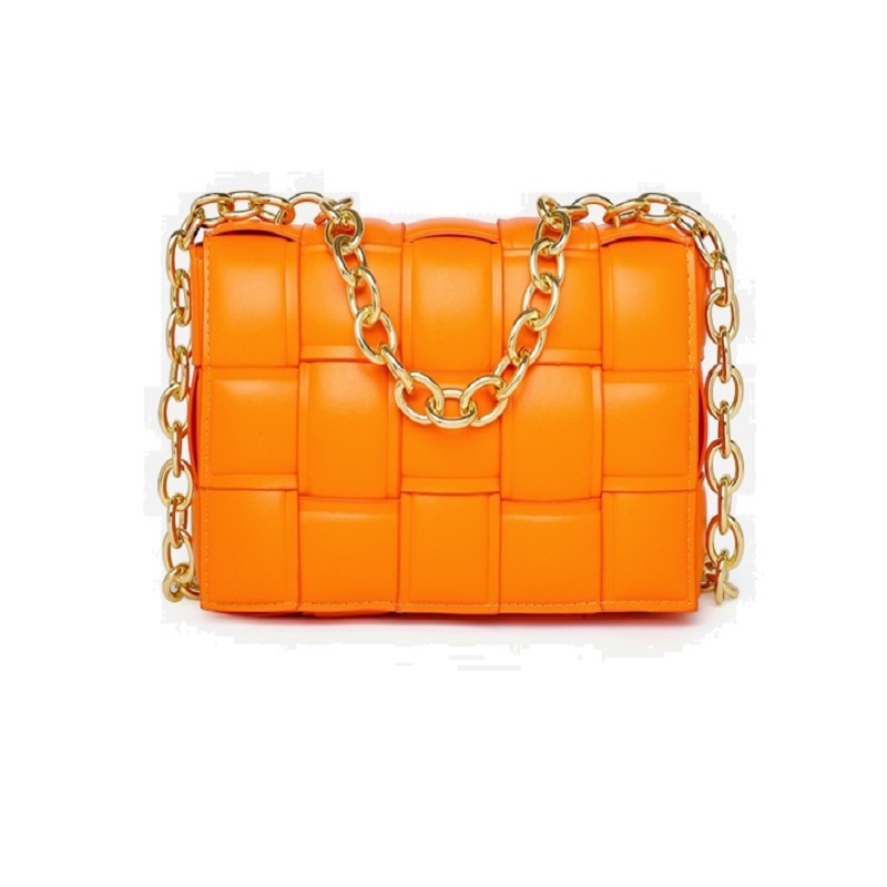 

2021 Bagwallet beancurd bags European and American style messengers wrap chain handbag weaving candy pillow one shoulder square package Messenger wallets Bag, Oem