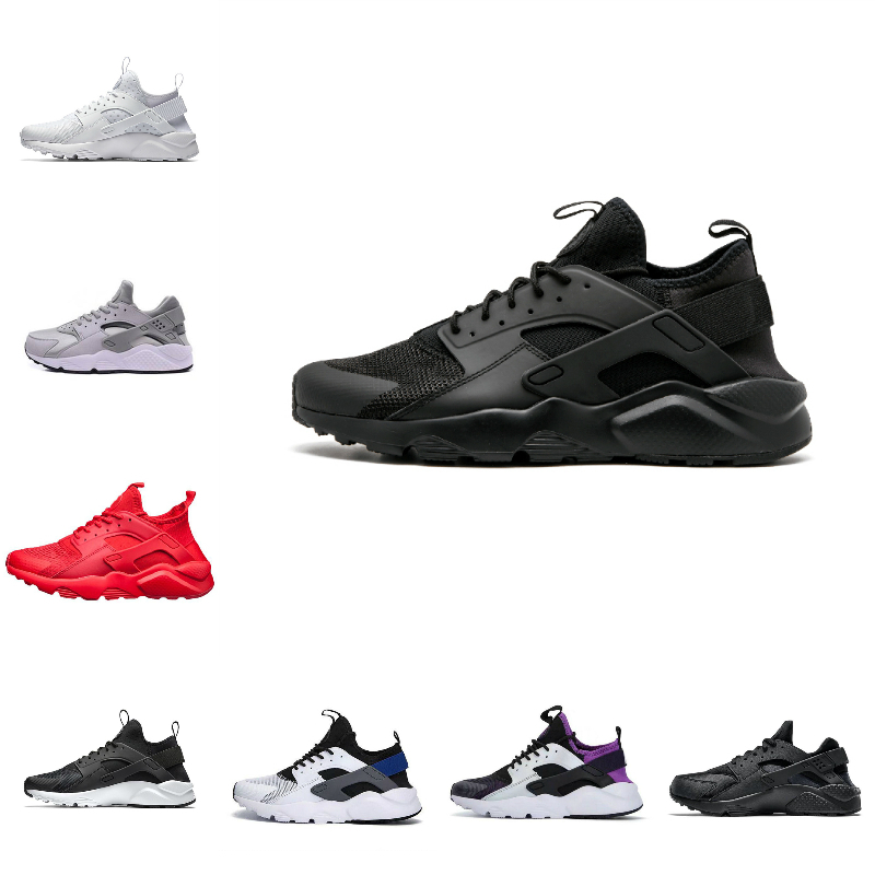

Sale 2021 New Airs Huarache 1.0 4.0 Men Running Shoes Cheap Stripe Red Balck White Rose Gold Huaraches Women Trainer Breathable Designer Sneakers F13