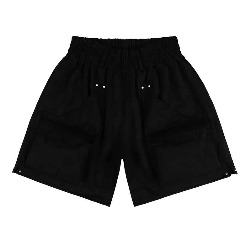 

Summer Europe USA Outdoor Cotton Shorts Women Men Oversize Cool High Street tactics tactical Pocket Running Middle Pants Jogging Joggers, White;black