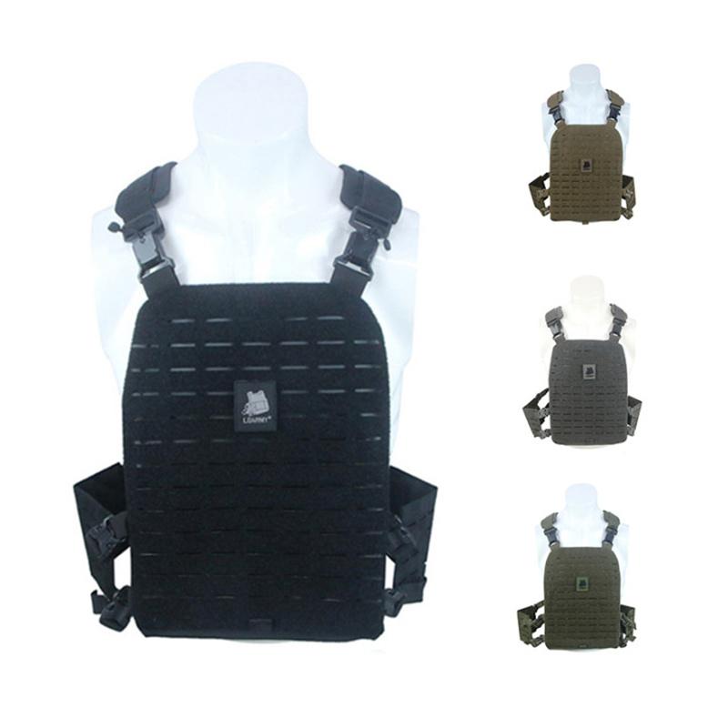 

Hunting Jackets Military Vest Lightweight Concealed Body Armor Carrier Tactical Equipment Vests, Camo;black