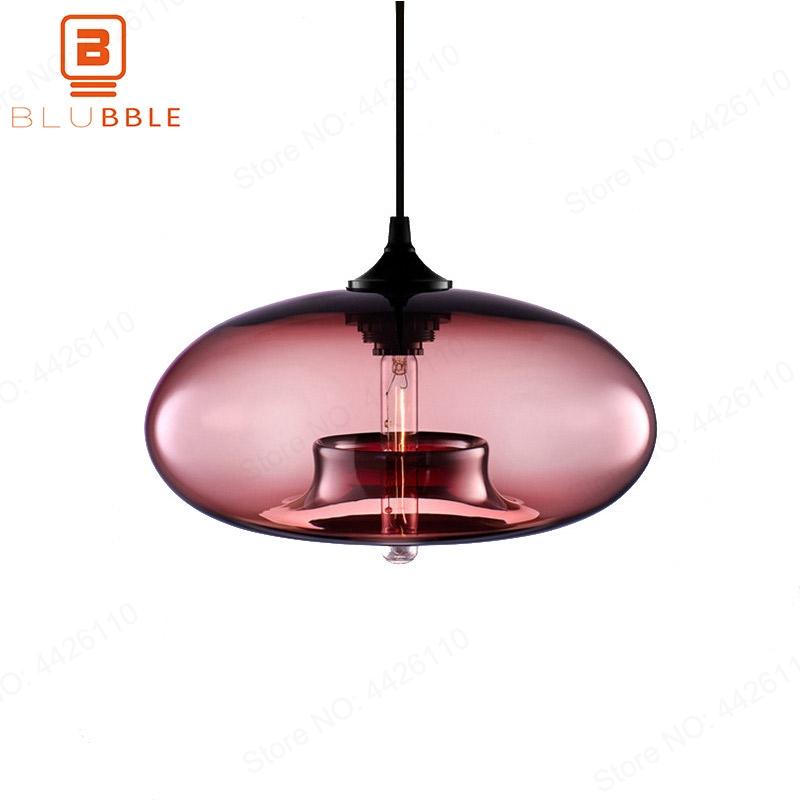 

Industry Vintage Pendant Lights Transparent Glass Lamp E27/E26 AC 110-240V LED/Edison/T10 Bulbs Study Hanglamp Lamps