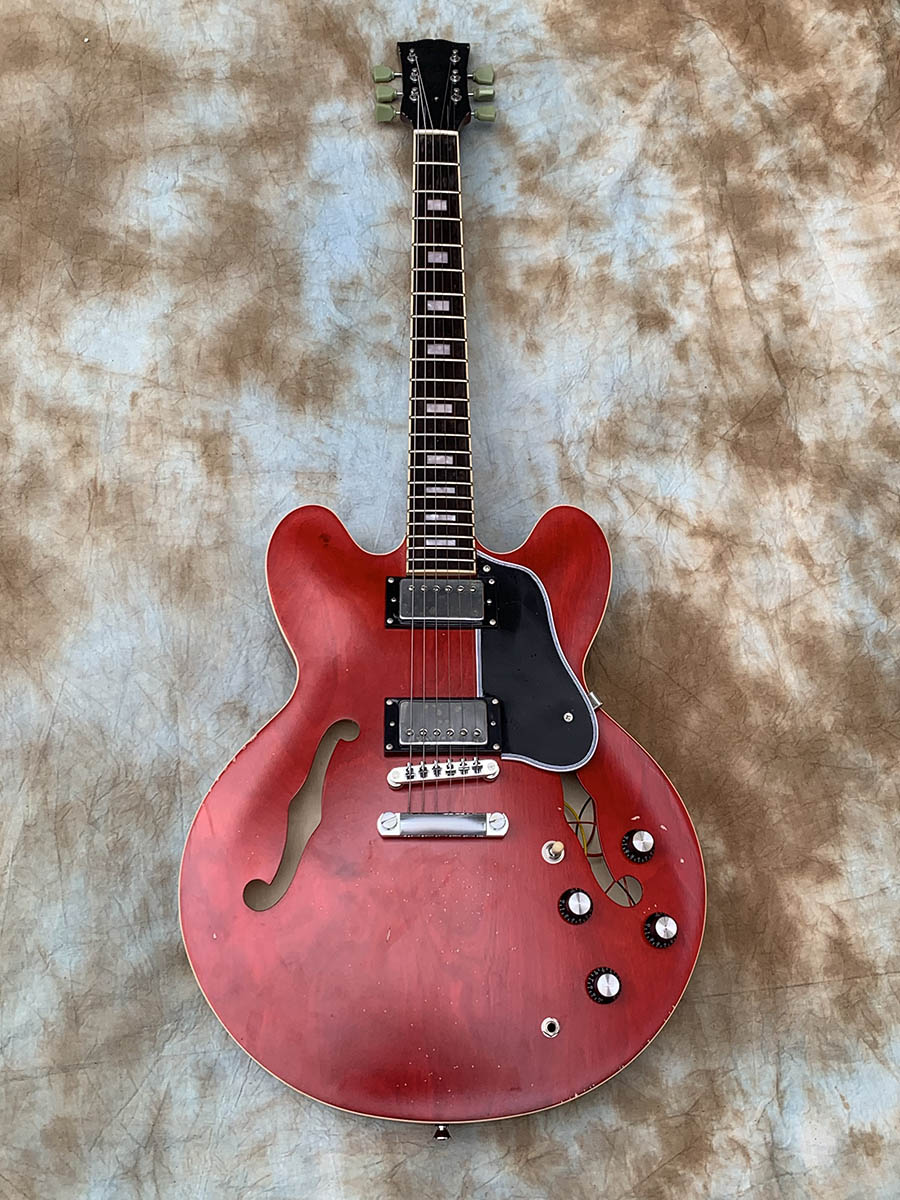 

Thin Relic/Nitro Finish Jazz Semi Hollow Body Electric Guitar