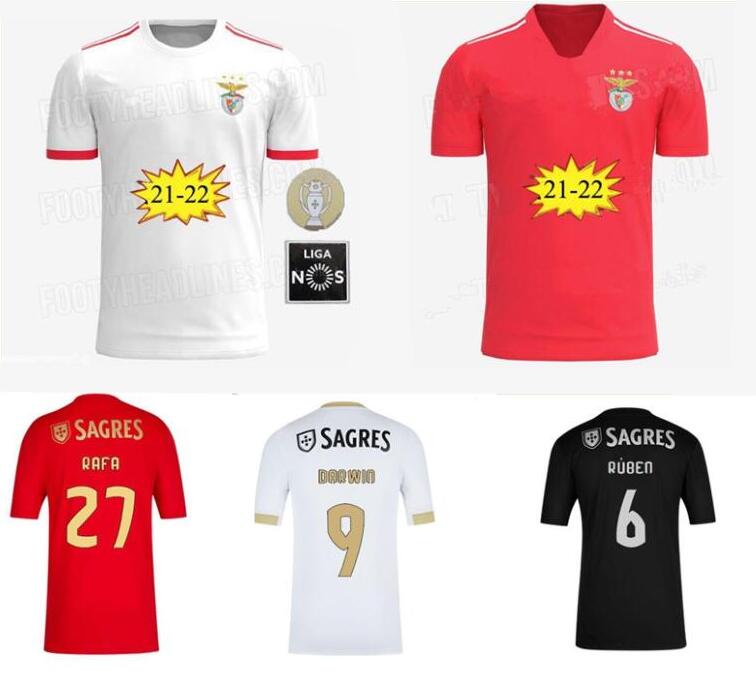 

21 22 Benfica Soccer Jerseys PIZZI JONAS GABRIELB Camiseta 14 SEFEROVIC ZIVKOVIC SALVIO ELISEU FEJSA MEN KID Football shirts, Black;yellow