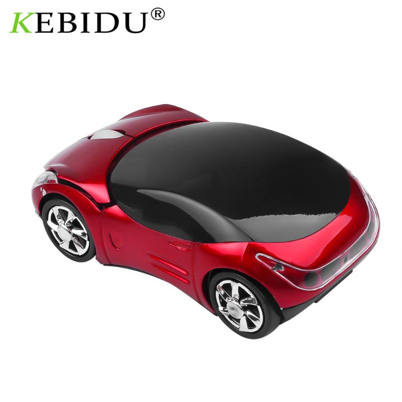 

2.4GH 1600DPI Wireless Mouse Mini Car Design Style USB2.0 Optical Mice For Laptop PC Computer