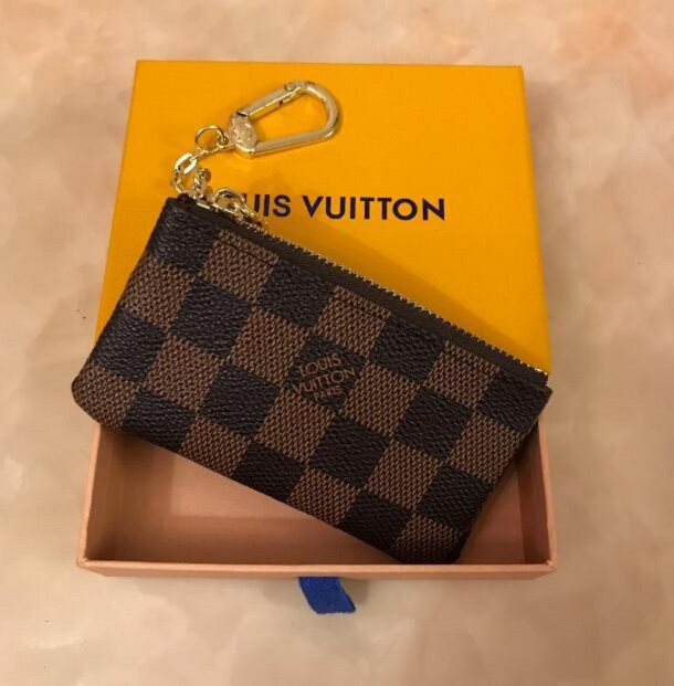 

High qualityLVLOUIS1VITTONCoin Purses Luxurys design Portable KEY P0UCH wallet classic Man women bagVITTONWallets, Red;black