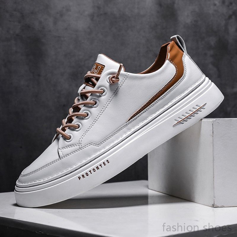 

men casual shoes canvas sneakers classic designer triple white brown grey fashion shoe mens trainer sports jogging walking, # 1