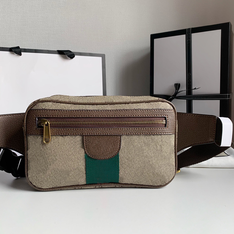 

Women Fashion Waist Bag Men Luxurys Designers Bags Unisex Chest Messenger Shoulder Semicircle Handbag canvas Cross Bodybag